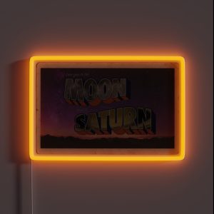 Seven Vintage Postcard RGB Neon Sign Seven Vintage Postcard RGB Neon Sign