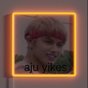 Seventeen Aju Yikes Jun Meme RGB Neon Sign