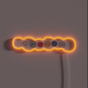Seventeen Crush I Got A Crush On You Design RGB Neon Sign
