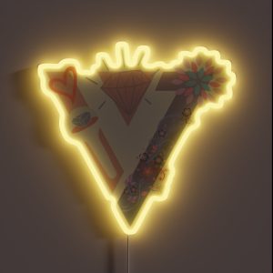 Seventeen Graphic Design Logo Black Version RGB Neon Sign