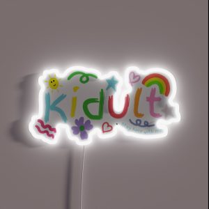 SEVENTEEN KIDULT Fingerpaint RGB Neon Sign