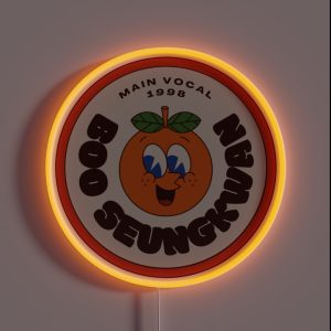 Seventeen Seungkwan Retro RGB Neon Sign