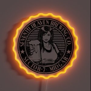 Seventh Heaven Brewing Company RGB Neon Sign