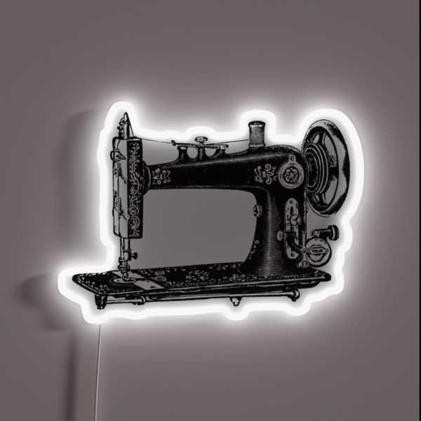 Sewing Machine RGB Neon Sign