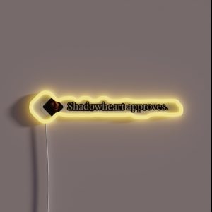 Shadowheart Approves RGB Neon Sign