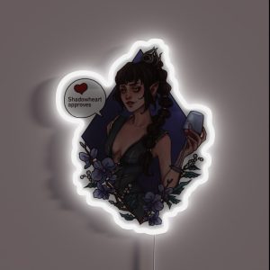 Shadowheart Is Precious RGB Neon Sign