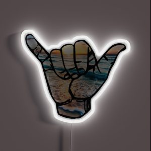 Shaka Cancun RGB Neon Sign