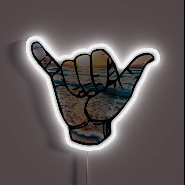 Shaka Cancun RGB Neon Sign