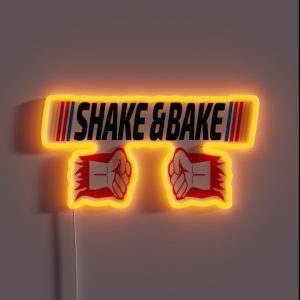 Shake And Bake RGB Neon Sign Shake And Bake RGB Neon Sign