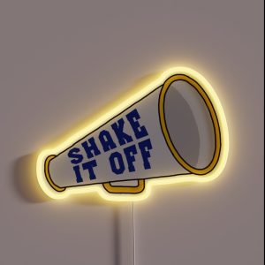 Shake It Off RGB Neon Sign