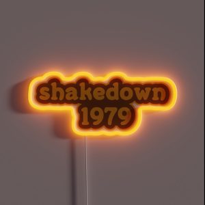 Shakedown 1979 RGB Neon Sign