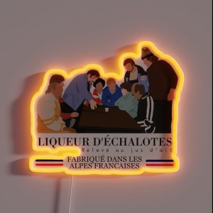 SHALLOT LIQUOR RGB Neon Sign