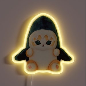 Shark Kitty RGB Neon Sign