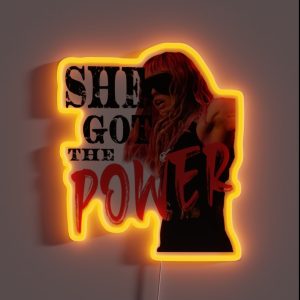 SHE GOT THE POWER RGB Neon Sign