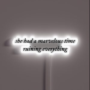 She Had A Marvelous Time RGB Neon Sign