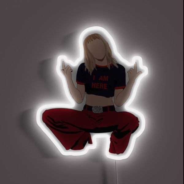 She Is Miley Cyrus RGB Neon Sign