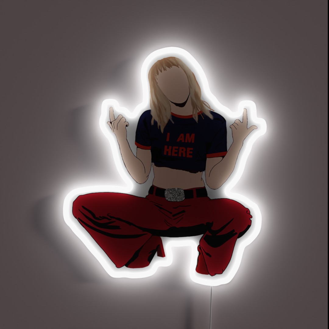 She Is Miley Cyrus RGB Neon Sign She Is Miley Cyrus RGB Neon Sign