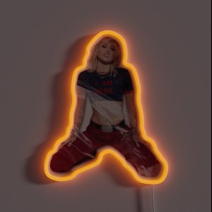 SHE IS MILEY CYRUS RGB Neon Sign SHE IS MILEY CYRUS RGB Neon Sign