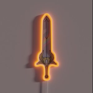 She Ra Rainbow Sword RGB Neon Sign