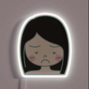 She Unhappy RGB Neon Sign She Unhappy RGB Neon Sign