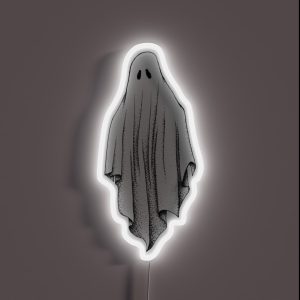 Sheet Ghost RGB Neon Sign Sheet Ghost RGB Neon Sign