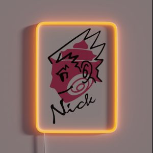 Shelly De Killer S Card Nick Version RGB Neon Sign