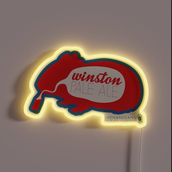 Shenanigans Winston Pale Ale RGB Neon Sign