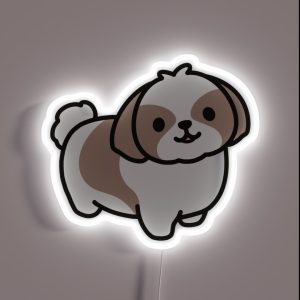 Shih Tzu RGB Neon Sign