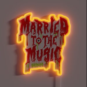 SHINEE Married To The Music RGB Neon Sign