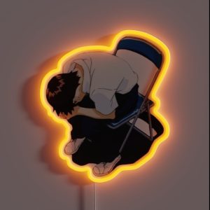 Shinji In Chair RGB Neon Sign