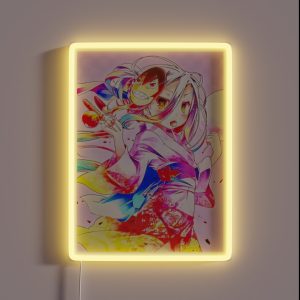 Shiro Kimono Style No Game No Life RGB Neon Sign