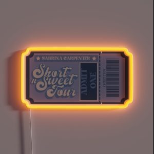 Short N Sweet Tour RGB Neon Sign