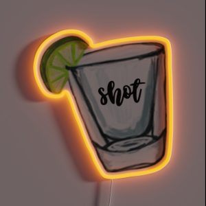 Shot Glass RGB Neon Sign