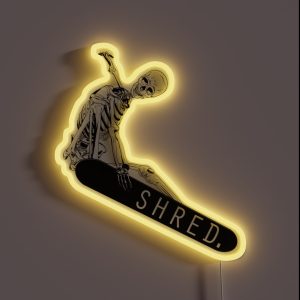 SHRED RGB Neon Sign