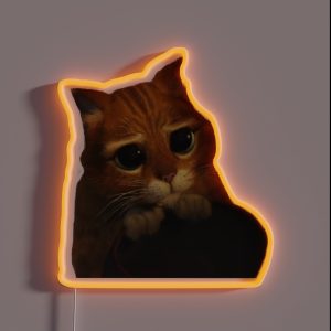 Shrek Puss In Boots RGB Neon Sign
