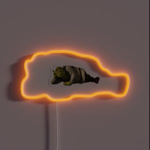 SHREK TASTIC Shrek Meme RGB Neon Sign