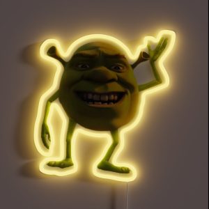 Shrek Wazowski RGB Neon Sign Shrek Wazowski RGB Neon Sign