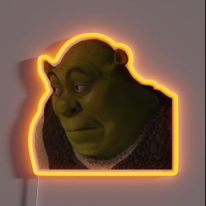 Shrek Yikes Face RGB Neon Sign
