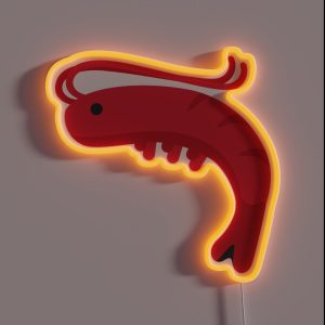 Shrimp RGB Neon Sign Shrimp RGB Neon Sign