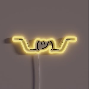 Shrug RGB Neon Sign Shrug RGB Neon Sign