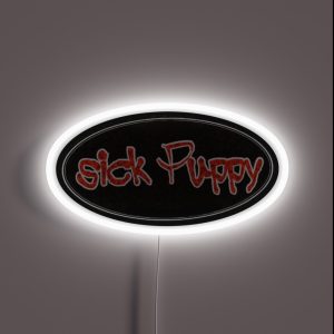 Sick Puppy RGB Neon Sign