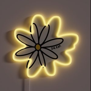 Sig Kap Daisy RGB Neon Sign
