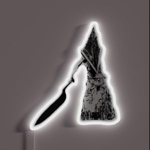 Silent Hill Pyramid Head RGB Neon Sign