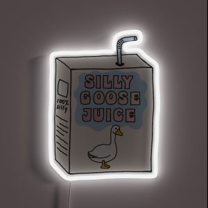 Silly Goose Juice RGB Neon Sign Silly Goose Juice RGB Neon Sign