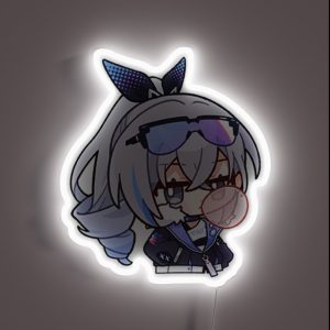 Silver Wolf Honkai Star Rail RGB Neon Sign