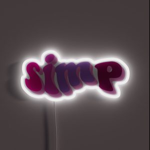 Simp RGB Neon Sign Simp RGB Neon Sign