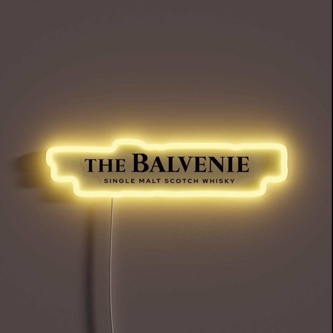 Single Malt Whiskies RGB Neon Sign Single Malt Whiskies RGB Neon Sign