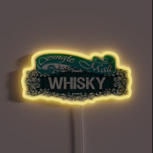 Single Malt Whisky RGB Neon Sign