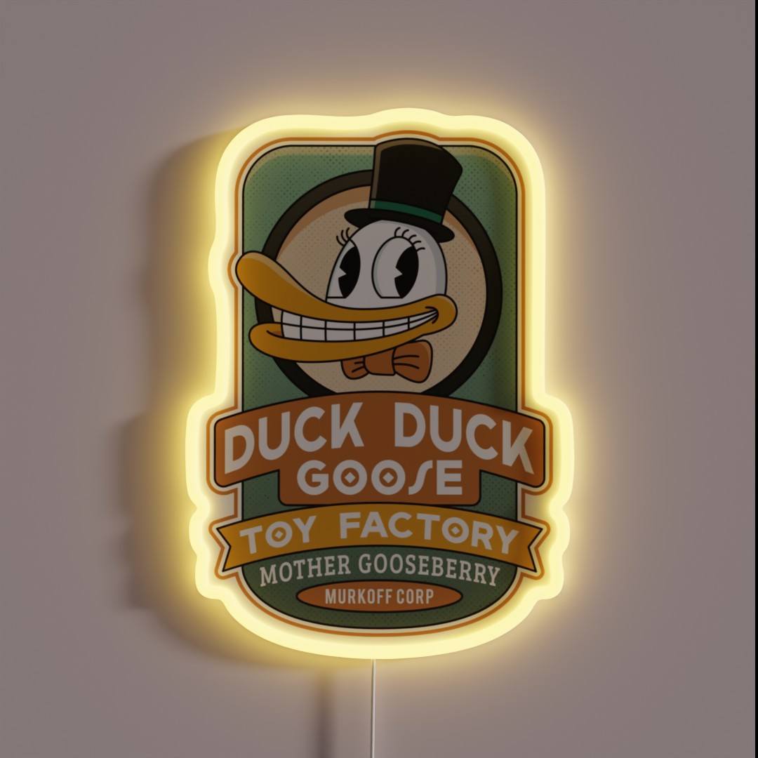 Sinyala Toy Factory Vintage RGB Neon Sign Sinyala Toy Factory Vintage RGB Neon Sign