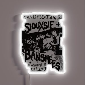 Siouxsie Sioux RGB Neon Sign